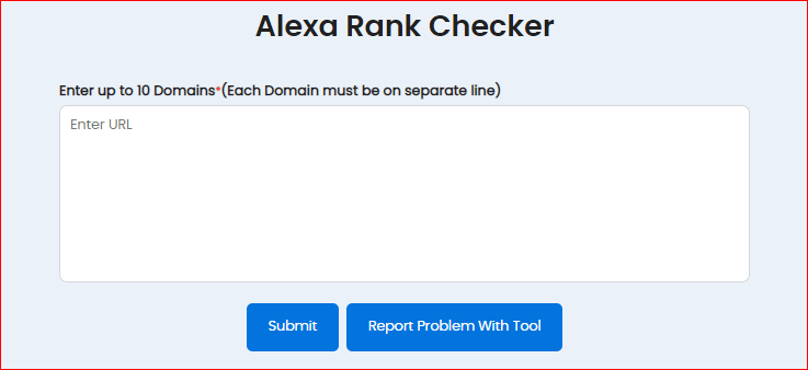 alexa page rank checker