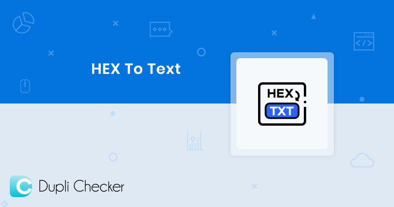 hex to text converter