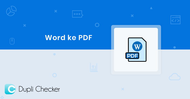 Word Ke PDF - Konversi Doc Ke PDF Online